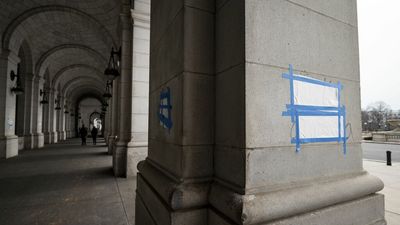 D.C. police arrest suspect after swastika graffiti found at Union Station
