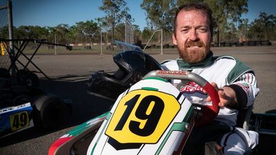 Paralympian Grant 'Scooter' Patterson shifts gears into competitive go-kart racing