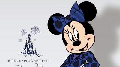 Minnie Mouse swaps dress for pant suit designed by Stella McCartney, but not everyone's a fan