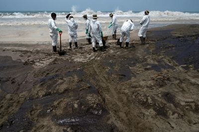 Peru government says oil spill twice as big as previously thought