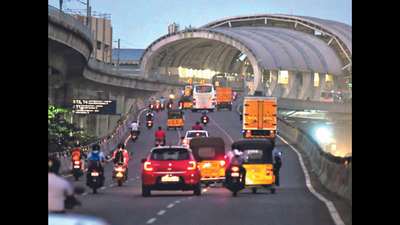 Chennai Airport flyover to be illuminated for 1st time
