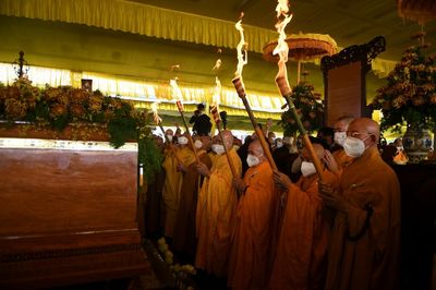 Thousands attend Buddhist monk Thich Nhat Hanh’s funeral