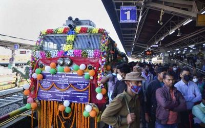 First-ever goods train reaches Rani Gaidinlu station in Manipur