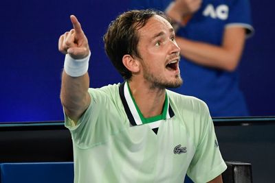 Daniil Medvedev fined £9,000 for Australian Open semi-final outbursts