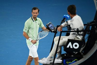 Medvedev cops $12,000 fine for umpire rant at Australian Open