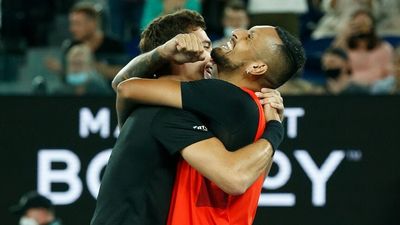 Nick Kyrgios and Thanasi Kokkinakis beat Matthew Ebden and Max Purcell in Australian Open doubles final after Ash Barty's historic title