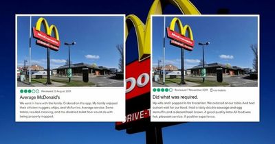Mystery man writes thousands of Tripadvisor reviews on McDonalds, Greggs and Metrolink