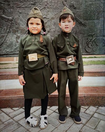‘The Kazakh children’s uniforms look like the Red Army’ – Frédéric Noy’s best phone picture
