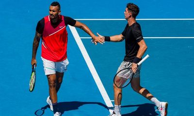 Kokkinakis & Kyrgios beat Ebden & Purcell to win Australian Open men’s doubles final – as it happened