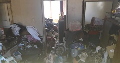 Search for family of hoarder who died in home with no electricity or indoor toilet