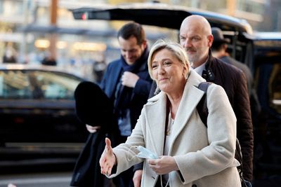 Leave now if you want to go, France's Le Pen tells party members