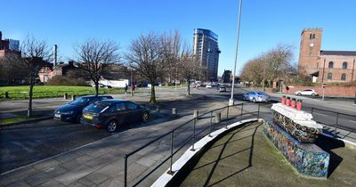 Roads cut off from city centre less than a mile away