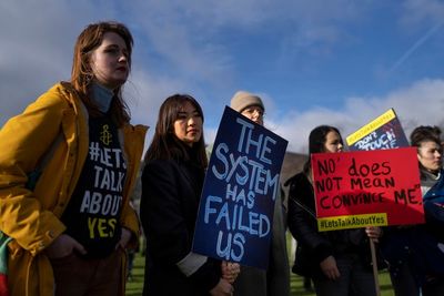 #MeToo protest in Amsterdam after allegations at TV show