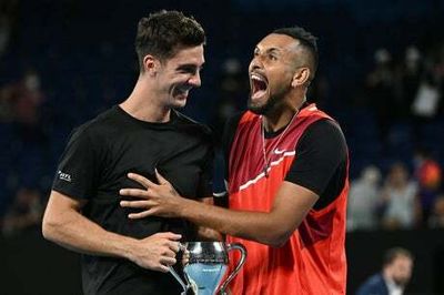 Australian Open: Nick Kyrgios and Thanasi Kokkinakis win men’s doubles title in front of raucous home crowd