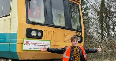 TikTok trainspotter Francis Bourgeois has been spotted in Wales