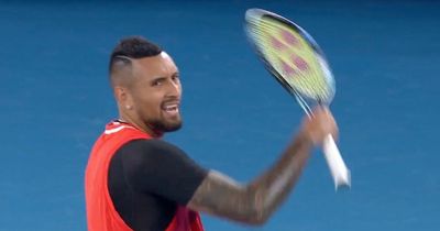 Nick Kyrgios orders rowdy fan to be ejected as he makes history in Aus Open doubles final