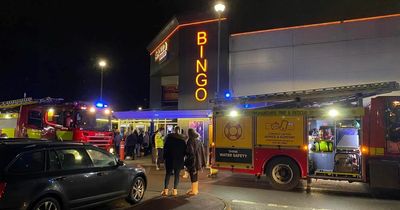 Bingo hall in Mansfield evacuated after fire breaks out