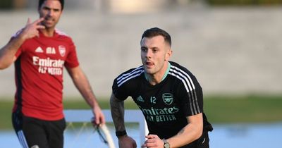 Arsenal fans think they have spotted a 'new midfield signing' during training session in Dubai