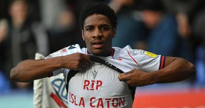 Bolton Wanderers' Dapo Afolayan pays tribute to young West Ham United fan who lost cancer battle