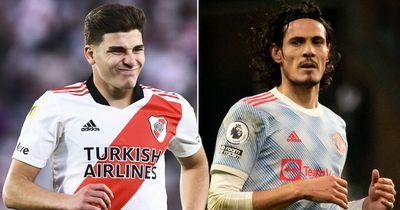 Man City's Julian Alvarez transfer swoop paves way for Edinson Cavani's Man Utd exit