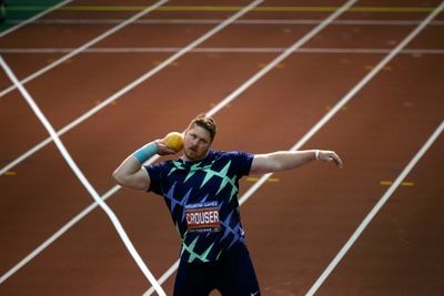 No world shot put record for Crouser due to measuring error