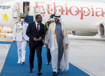 Ethiopian prime minister in UAE as Tigray war rages on