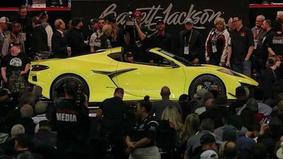 First 2023 Chevy Corvette Z06 Fetches $3.6 Million At Auction