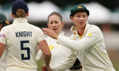 Australia close on Women’s Ashes after England hold on for draw in Test thriller