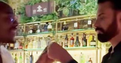 Rylan Clark downs shots at party as he's pictured for first time since demanding 'gear'