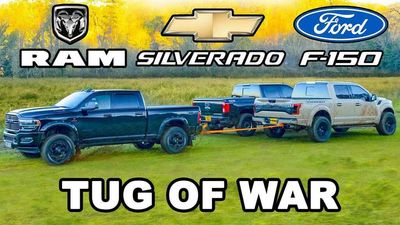 Ford F-150, Chevy Silverado, Ram 3500 Flex Some Muscle In Tug Of War