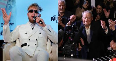 Jake Paul brands promoter Bob Arum "a dinosaur" over comments on women's boxing