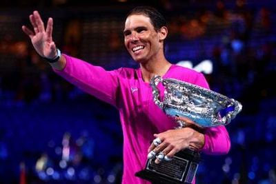 Rafael Nadal wins record 21st Grand Slam title after Australian Open final comeback against Daniil Medvedev