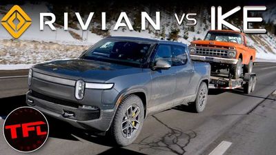 Watch Rivian R1T Take On World's Toughest Towing Test