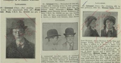 Merseyside's most wanted from 1921