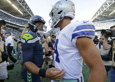Where does Russell Wilson rank among the top 32 NFL QBs in a post-Tom Brady landscape?