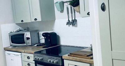 Mum transforms kitchen for £90 using bargains from B&Q and eBay