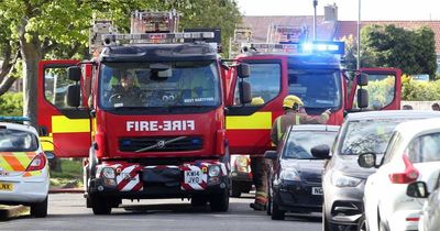 Firefighters remain at scene of major blaze at Northumberland recycling plant