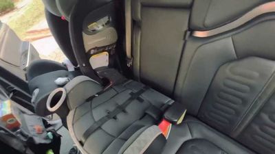 Rivian R1T Electric Truck Car Seat Test: Can You Fit 3 Across?