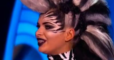 Dancing On Ice fans say Liberty Poole was 'done dirty' by unusual zebra outfit