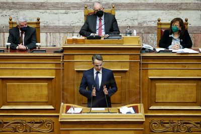 Greek PM survives censure motion tabled over snowstorm