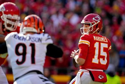 Patrick Mahomes waltzed his way to yet another stunning touchdown pass