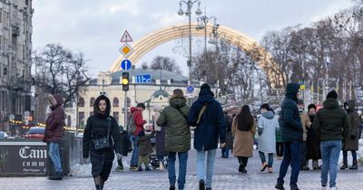 Ukraine capital Kyiv keeps calm and carries on with everyday life as Russia closes in