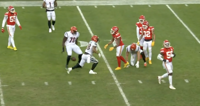 The Chiefs thought Joe Mixon got away with a fumble on Bengals’ winning drive