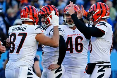 Evan McPherson celebrated sending Bengals to Super Bowl with his mom