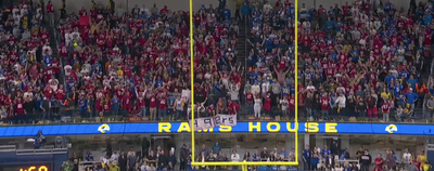 NFL Twitter roasted the ‘Rams House’ signs as Niners fans took over the stadium