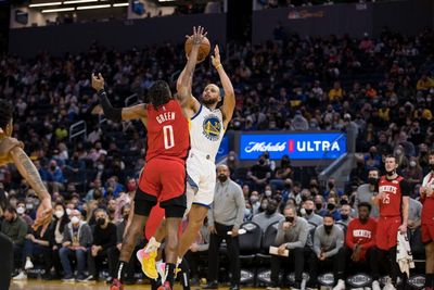 Rockets rookie Jalen Green sees ‘big bro’ in Golden State’s Steph Curry