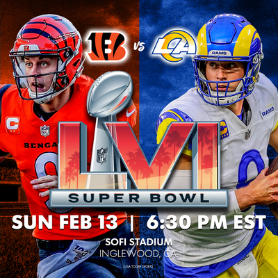 Cincinnati Bengals will play Los Angeles Rams in Super Bowl LVI