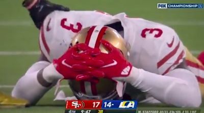 49ers DB Jaquiski Tartt had such a classy message about his dropped INT in loss to Rams