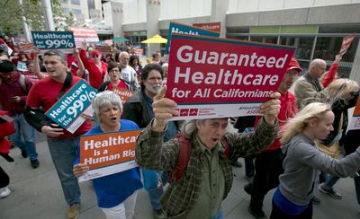 Universal health care bill faces deadline in California