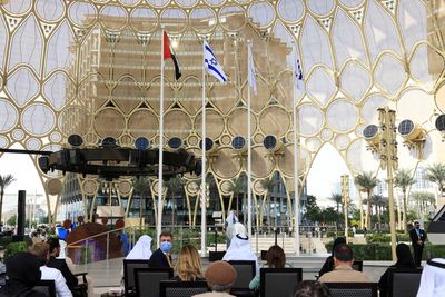 Israeli president presses on with Dubai visit after UAE intercepts missile